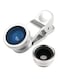 Generic - Universal Clip-On Wide Angle Mobile Phone Macro Lens Silver