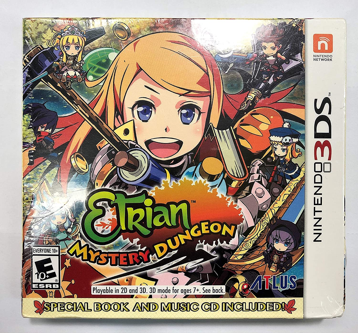 نينتيندو NINTENDO Etrian Mystery Dungeon First Print Launch Edition
