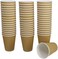 Lavish [200 Cups] 8 Oz Brown Ripple Paper Cups, Is Suitable For Coffee Tea Or Hot Chocolate Very Suitable For Home And Office Use