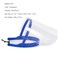 Generic-10Pcs Safety Face Shield Replaceable Full Face Mask Transparent Protective Mask Visor Protection against Splash Fluid Splatter Fog