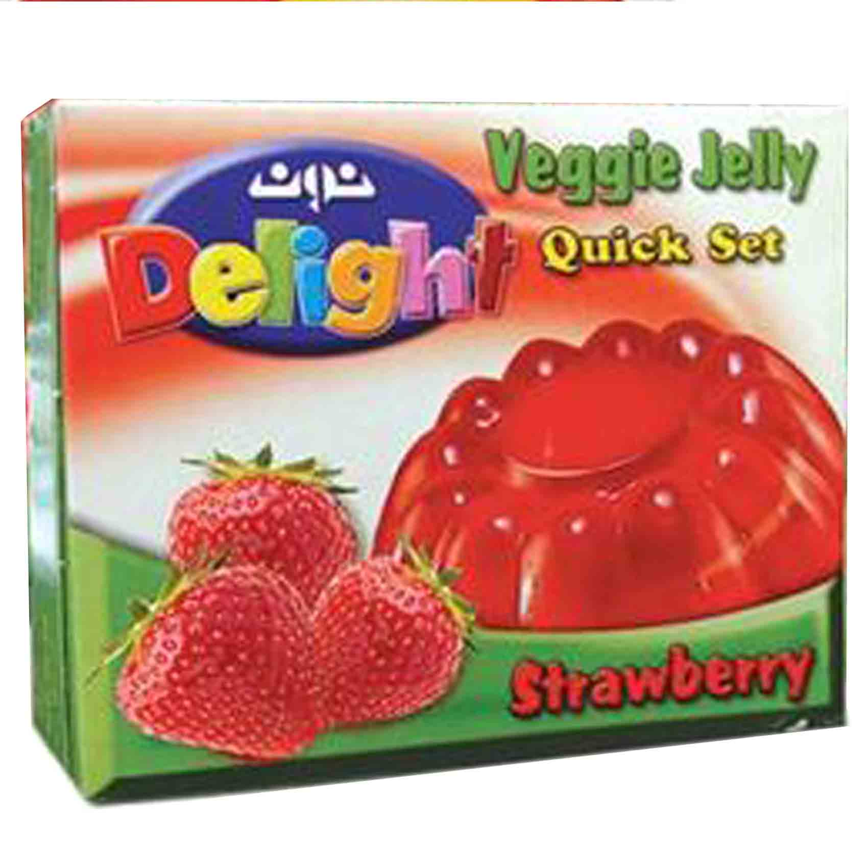 Noon Delight Jelly Vegetable Strawberry 85 Gram