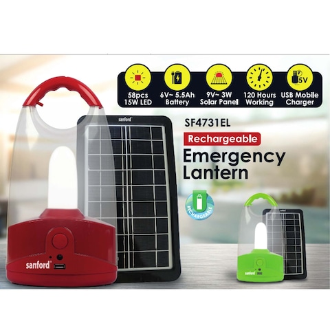 SANFORD RECHARGEABLE CAMPING LIGHT