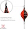 Max Strength Double End Speed Ball Bag Boxing Floor To Ceiling Rope MMA Training Muay Thai Punching Dodge Striking Speed Ball Kit Workout Adjustable Bungee Cord