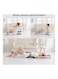 Generic Back Stretch Equipment Massager Fitness Lumbar Support Relaxation Care Tool 37X24.5X9.5cm