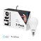 Lite Bulb Moment A60 RGB LED Lamp 2700-6500K E27 8.5 Watts WiFi &amp; Bluetooth - 3 Pack- White