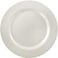 Royalford 8 Inches Melamine White Pearl Dinner Plate, Soup Deep Plate Pasta Plate Platewith Playful Classic Decoration, Dishwasher Safe, Ideal For Soup, Desert, Icecream &amp; More, Rf4489