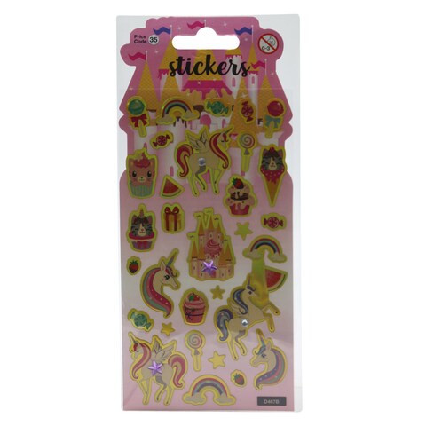 Card D4678B Group Sticker 35