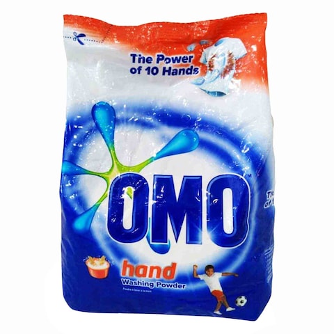 Omo Sky Plus Hand Washing Detergent Powder 400G