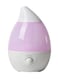 Generic Ultrasonic Cool Mist Droplet Humidifier 3L Purple/White 3 Liter