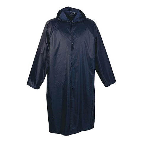 Nairobi Beauty Rain Coat Large Navy Blue