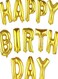 Generic Happy Birthday Foil Balloon 16Inch