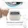 elago Duo Hang for Samsung Galaxy Buds3 case and Galaxy Buds 3 Pro case cover with carabiner - Clear   Stone