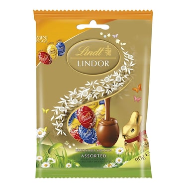 Lindt Lindor Chocolate Eggs Assorted 90GR