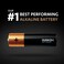 Duracell Optimum Type AA Alkaline Batteries Pack of 4, black
