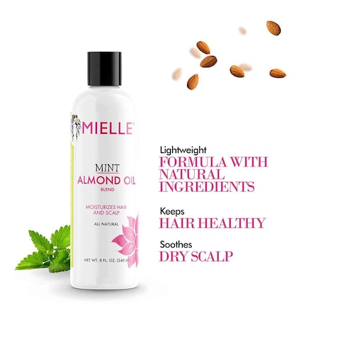 Mielle Organic Mint Almond Hair Oil 240ml