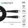 Type-C To Lightning Cable With 2m Length 20W Fast Charging Cable and Data Sync &amp; Transfer 480mbps