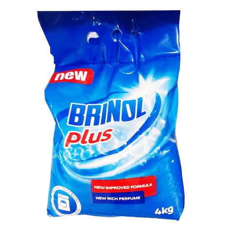Brinol Detergent Powder Bag 4kg