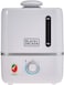 Black &amp; Decker 3.0L Compact Ultrasonic Air Humidifier For Home And Office, White - Hm3000-B5, 2 Years Warranty
