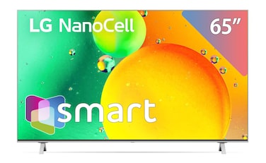 LG 65-inch 4K UHD NanoCell Smart TV with WebOS - 65NANO776QA