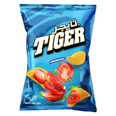 شيبسي طماطم تايجر - 45 جرام