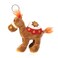 Caravaan - Soft Toy Camel Brown Size 12cm with key ring attachment