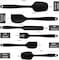 Silicone Spatula Set - 6 Piece Non-Stick Rubber Spatula Set, Heat-Resistant Spatula Kitchen Utensils Set for Cooking, Baking and Mixing