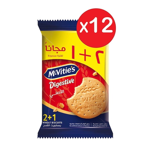 Mcvities Digestive Original - 3 Pieces * 12 Pieces