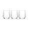 LAV Elite Glass Cups ELT15 3 Pieces