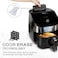 Instant Vortex 5.7L, 1700W Digital Air Fryer Single ClearCook Drawer and 6 Smart Programmes - Air Fry, Bake, Roast, Grill, Dehydrate, Reheat, Large Capacity with OdourErase Black INP-140-3105-01-GC