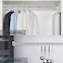 Rubik Shower Curtain Rod Adjustable 105-170cm Extendable Length Telescopic Tension Bar Stainless Steel No Drill Type for Bathroom Shower Bathtub (105cm to 170cm)