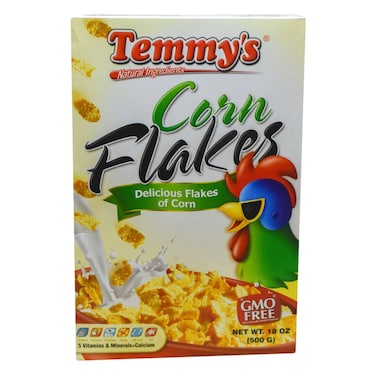 Temmy&#39;s Delicious Corn Flakes Cereal 1Kg