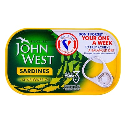 John West Sardines In Sunflower120G  - Canned Fish