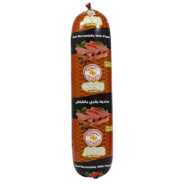 Siniora Pepper Beef Mortadella