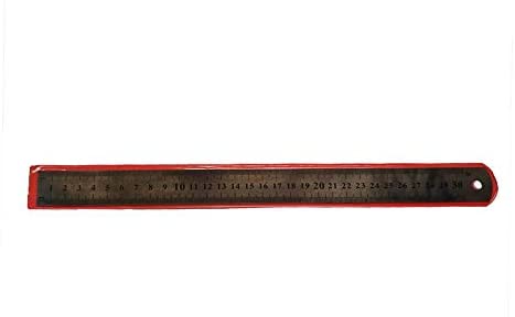 Generic Steel Scale 30cm With Cover