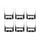 Pasabahce Holiday Glass Tumbler Set Clear 205ml 6