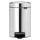 Brabantia NewIcon Pedal Bin Brilliant Steel 5L