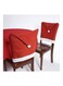 Christmas House - 4-Piece Santa Hat Chair Cover Set Red/White 20Inch