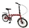 Vego Fold 16 Inch Single Speed Folding Bike, Red