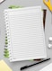 Lowha Spiral Notebook With 60 Sheets And Hard Paper Covers With Birds Nest Design, For Jotting Notes And Reminders, For Work, University, School