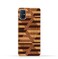 AMC Design Protective Case Cover for Samsung Galaxy M51 with Wooden Stripes Pattern
