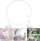 1 Set Balloon Column Arch Kit Circle Round Shape Balloon Stand Holder Centerpieces for Birthday Wedding Baby Shower Christmas Background Party Supplies 150cms