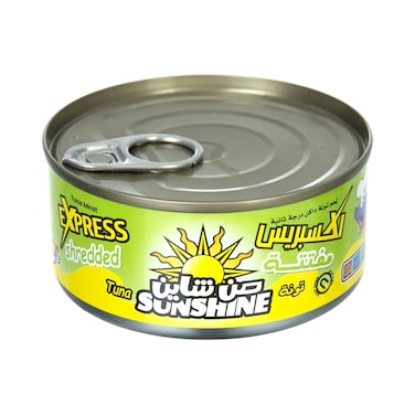 صن شاين اكسبريس تونة مفتتة - 150 جم