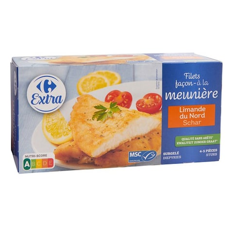 Carrefour Extra Miller-Style Flounder Fillets 400g