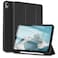 TRON Case for iPad Air 5/4 (2022/2020 5th/4th Generation 10.9-Inch) with Pencil Holder, Support 2nd Pencil Charging, Slim Tablet Cover with Soft TPU Back, Auto Wake/Sleep (Black)