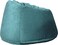 Luxe Decora Soft Suede Velvet Bean Bag With Filling (XL, Teal Blue)