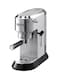 DeLonghi Dedica Compact Espresso Machine 1300W DLEC685.M Silver/Black/Clear
