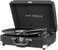 Victrola Journey Vintage Bluetooth Suitcase Vinyl Record Player Portable 3-Speed LP Turntable with Built-in Stereo Speakers Aux-In RCA Out Elegant Color (Black)