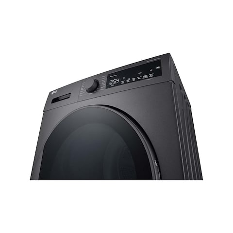 LG Dryer - 8 Kg - Dark Silver - RH80T2SP7RM.ADSPEEC
