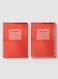 Lowha Spiral Notebook With 60 Sheets And Hard Paper Covers With Minimalist Gradient Design, For Jotting Notes And Reminders, For Work, University, School