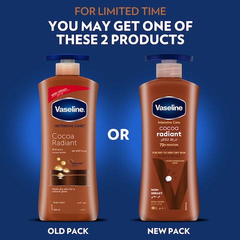Vaseline Intensive Care Body Lotion Cocoa Radiant 400ml